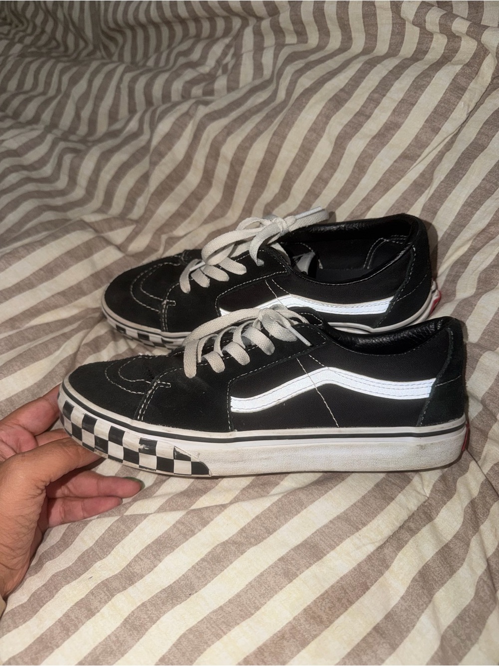 Vans Sk8-low reflective juniors sneaker